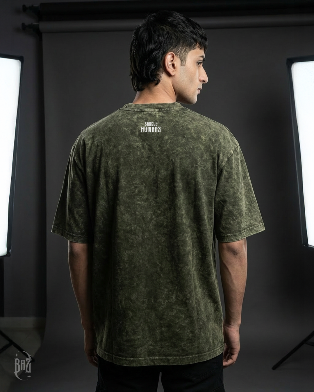 Wild Acid Wash Oversized Tee