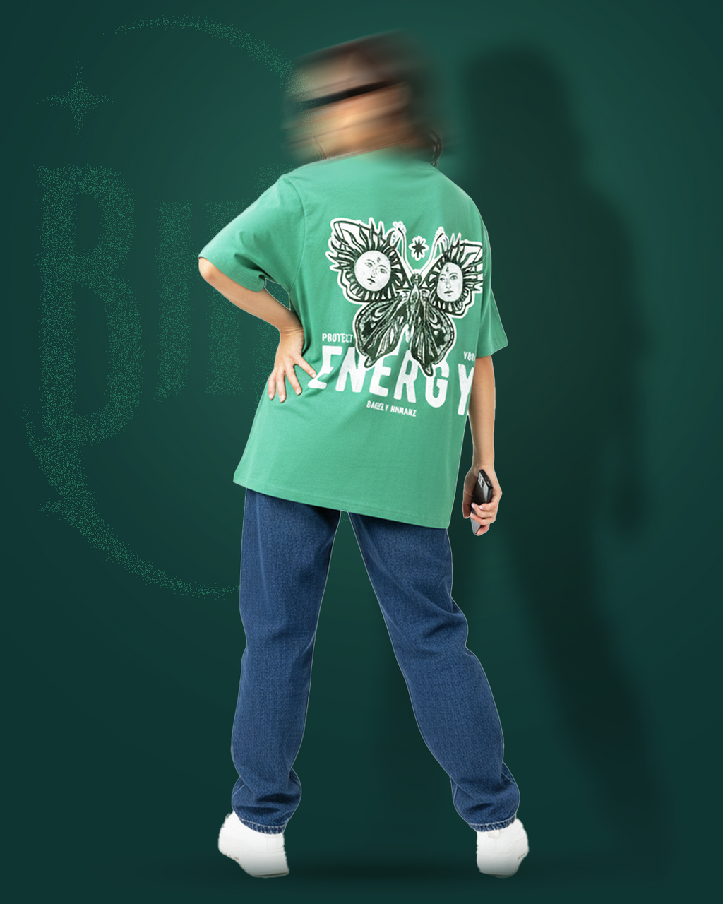 Butterfly Oversized Tee