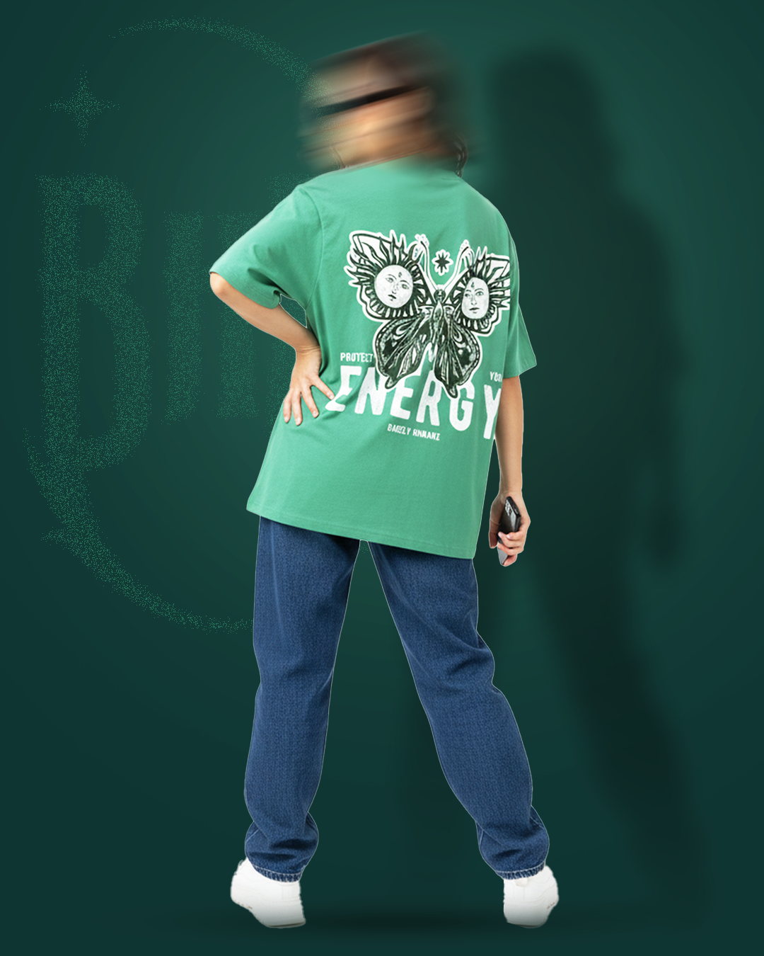 Butterfly Oversized Tee