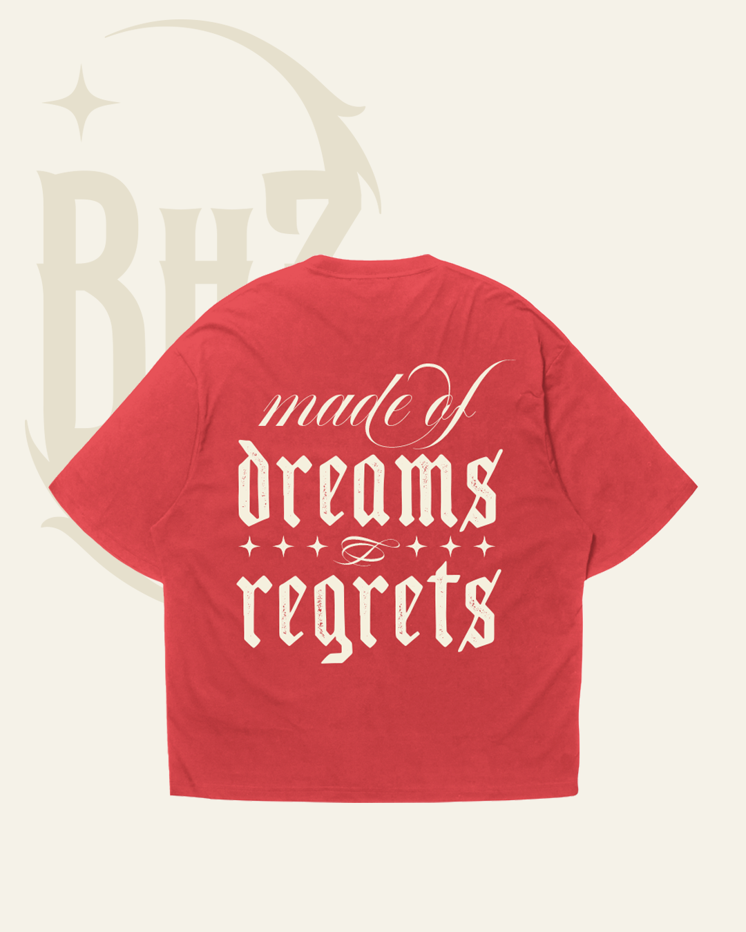 Dream & Regret Oversized Tee